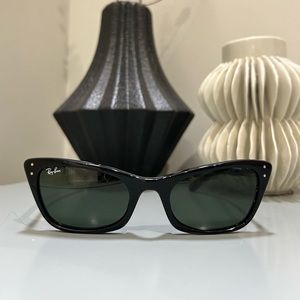 Ray Ban Lady Burbank cat eye sunglasses, authentic